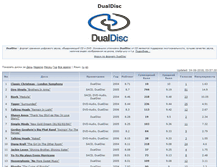 Tablet Screenshot of dualdisc.m-music.ru